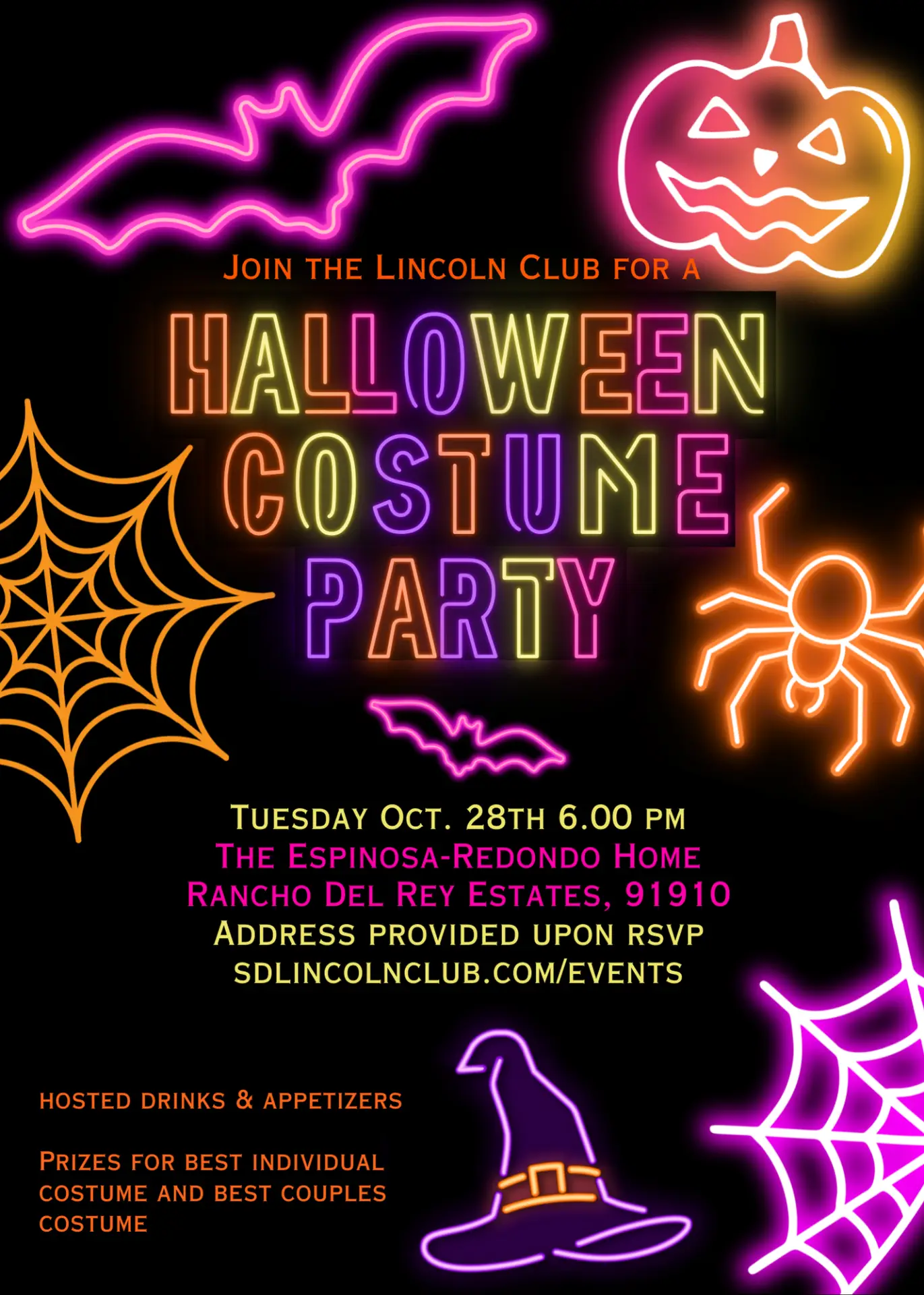 LCBL 2025 Halloween Invitation