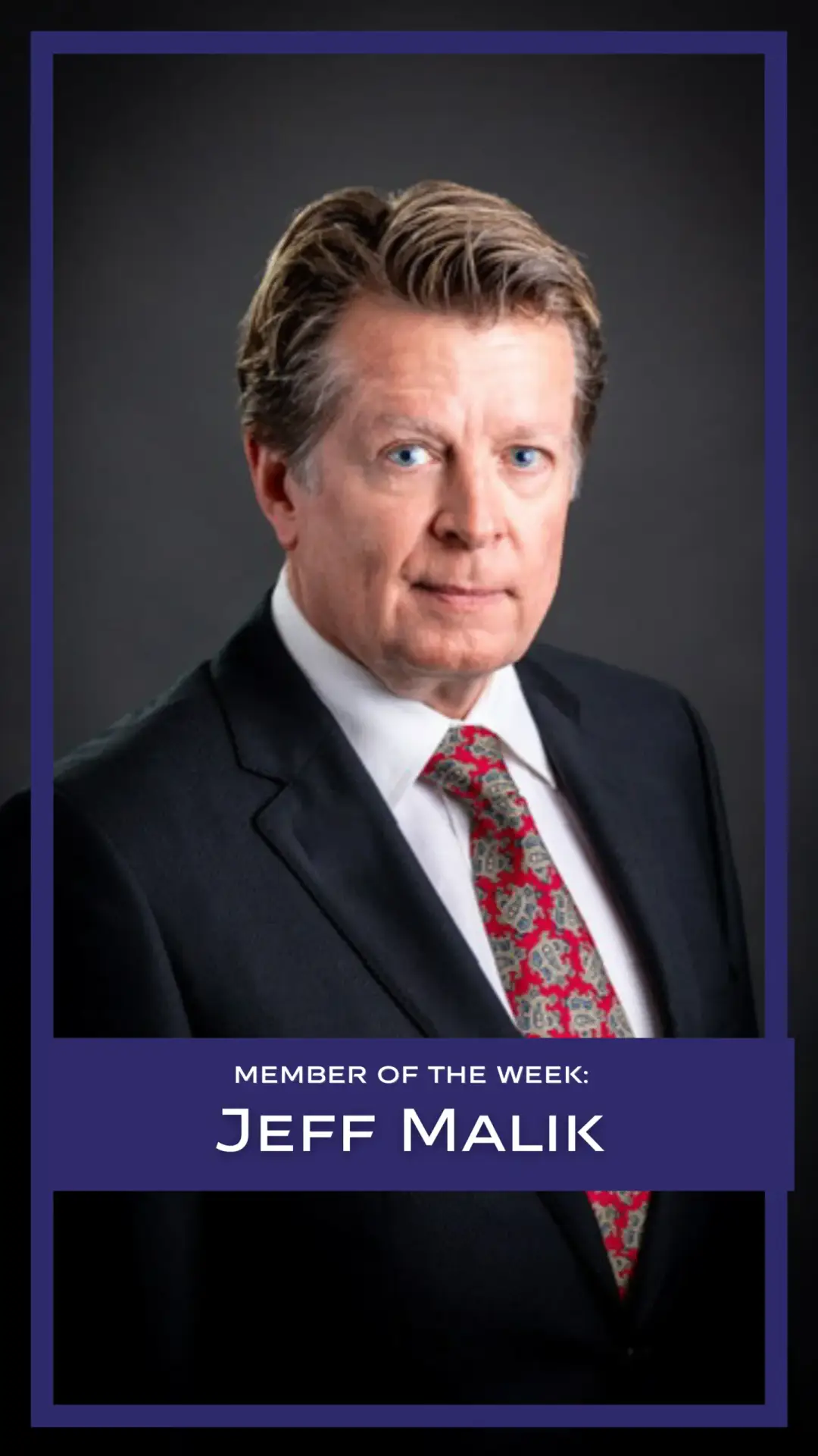 LCBL Member of the week - Jeff Malik