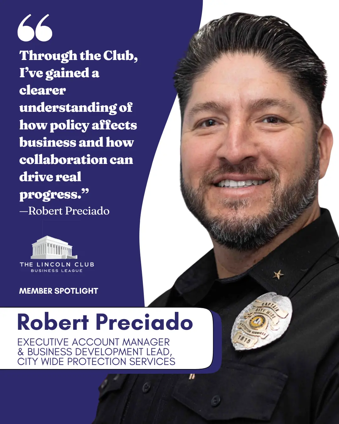 Member of the Week Profile Instagram Post